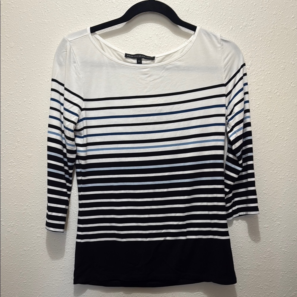 WHBM Striped Top, Size XS